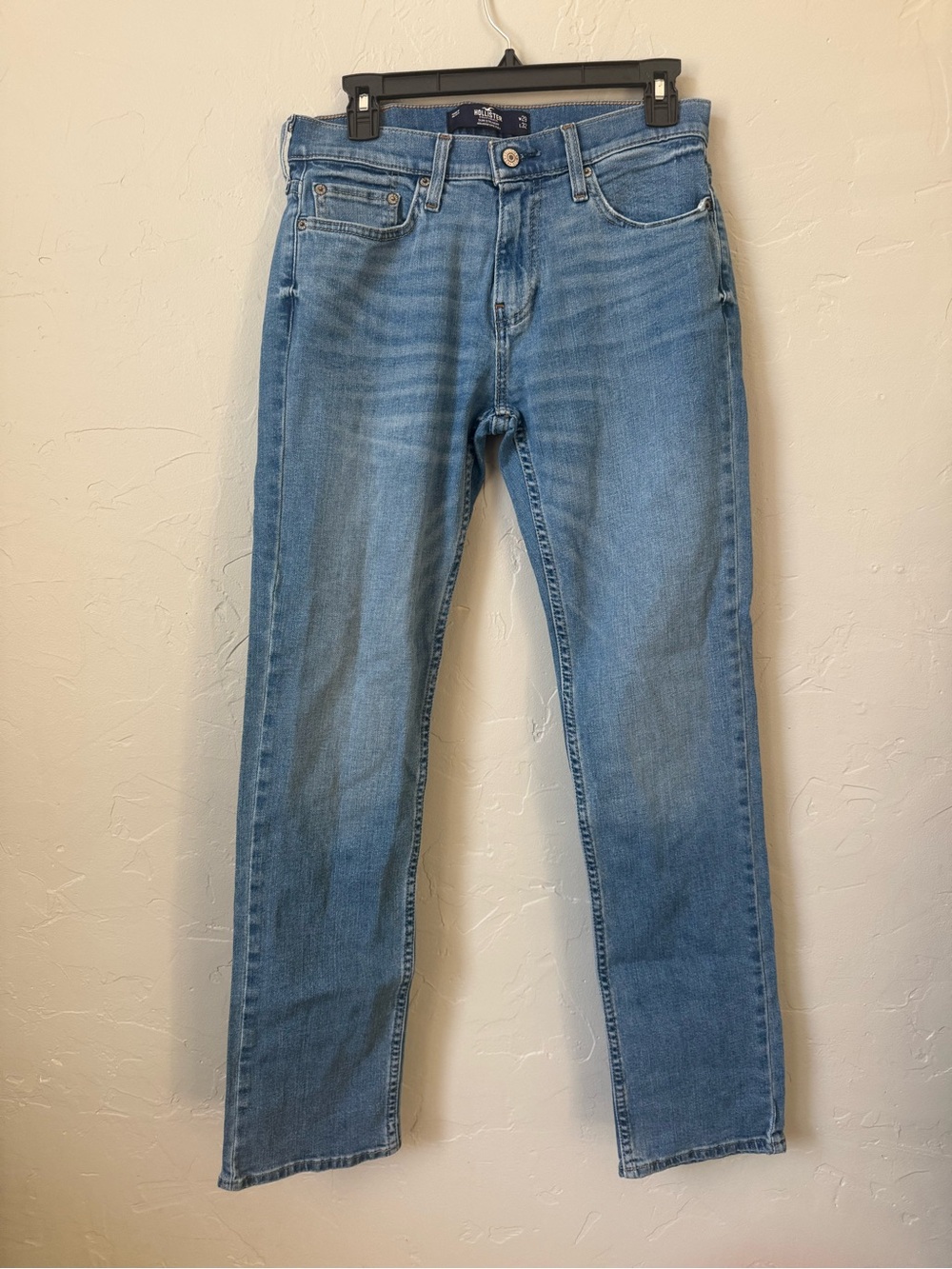 Hollister Mens Blue Jeans Pants Size W29 L32 - Excellent Condition